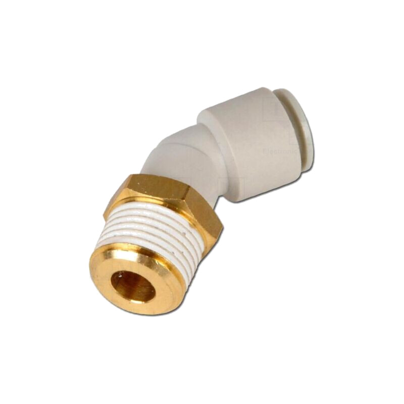 Racord push-in; filetate,în unghi de 90°; -1÷10bar; -5÷60°C Racord push-in; filetate,în unghi de 90°; -1÷10bar; -5÷60°C