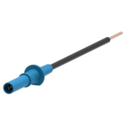 Terminal de măsurare; 36A; albastră; Dimensiune soclu: 4mm