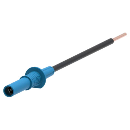 Terminal de măsurare; 36A; albastră; Dimensiune soclu: 4mm