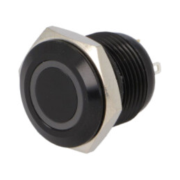 Comutator: anti-vandalism; Poz: 2; SPST-NO; 2A/36VDC; IP65; 24V