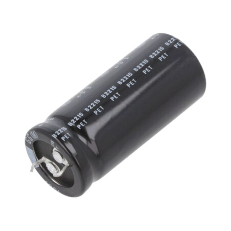 Condensator: electrolitic; SNAP-IN; 330uF; 400VDC; Ø22x50mm; ±20%