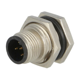 Conector: M12; soclu; PIN: 5; tată; cod A-DeviceNet / CANopen; THT