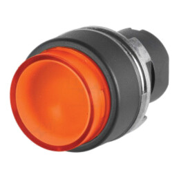 Comutator: acţionat prin apăsare; 22mm; Poz.i stab: 1; roşie; IP65