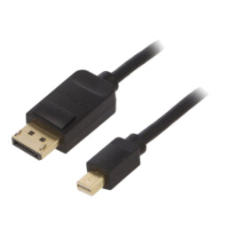 Cablu; DisplayPort 1.2; DisplayPort mufă,mini DisplayPort mufă