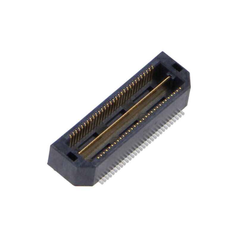Conector: PCB-PCB; tată; PIN: 60; 0,5mm; QTH; aurit; SMT; soclu; 2A Conector: PCB-PCB; tată; PIN: 60; 0,5mm; QTH; aurit; SMT; soclu; 2A