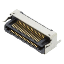 Conector: PCB-PCB; hermafrodit; PIN: 40; 0,5mm; LSHM; aurit; SMT