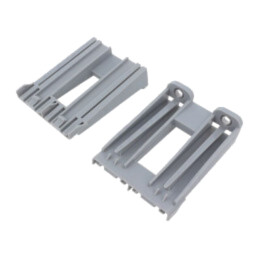 Holder; ways: 2; polyphthalamide PPA; grey
