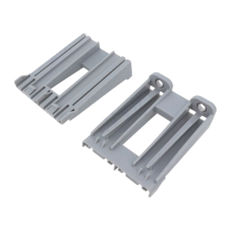 Holder; ways: 2; polyphthalamide PPA; grey