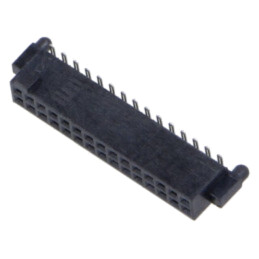 Conector: PCB-PCB; mamă; PIN: 30; 1,27mm; SFC; aurit; THT; soclu; 3,1A
