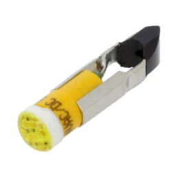 Lampă LED; galbenă; T5,5K; 24VDC; 24VAC; plastic; -20÷60°C