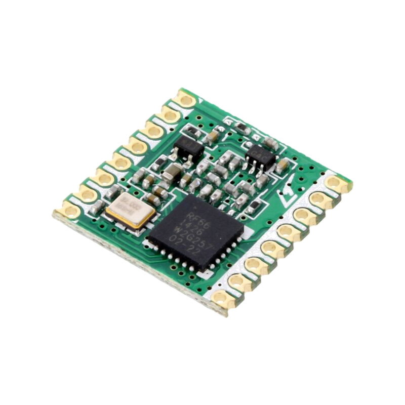 Modul: RF; emiţător FM; FSK,GFSK,GMSK,MSK,OOK; 868MHz; 1,8÷3,7VDC