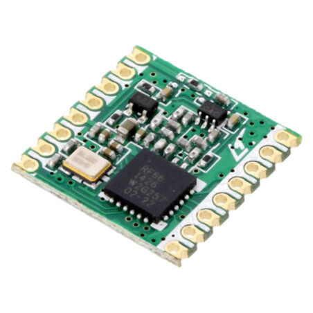 Modul: RF; emiţător FM; FSK,GFSK,GMSK,MSK,OOK; 868MHz; 1,8÷3,7VDC