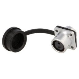 Soclu; SF12; mamă; PIN: 2; IP67; 13A; lipire; 250V; 1,5mm2; -40÷100°C
