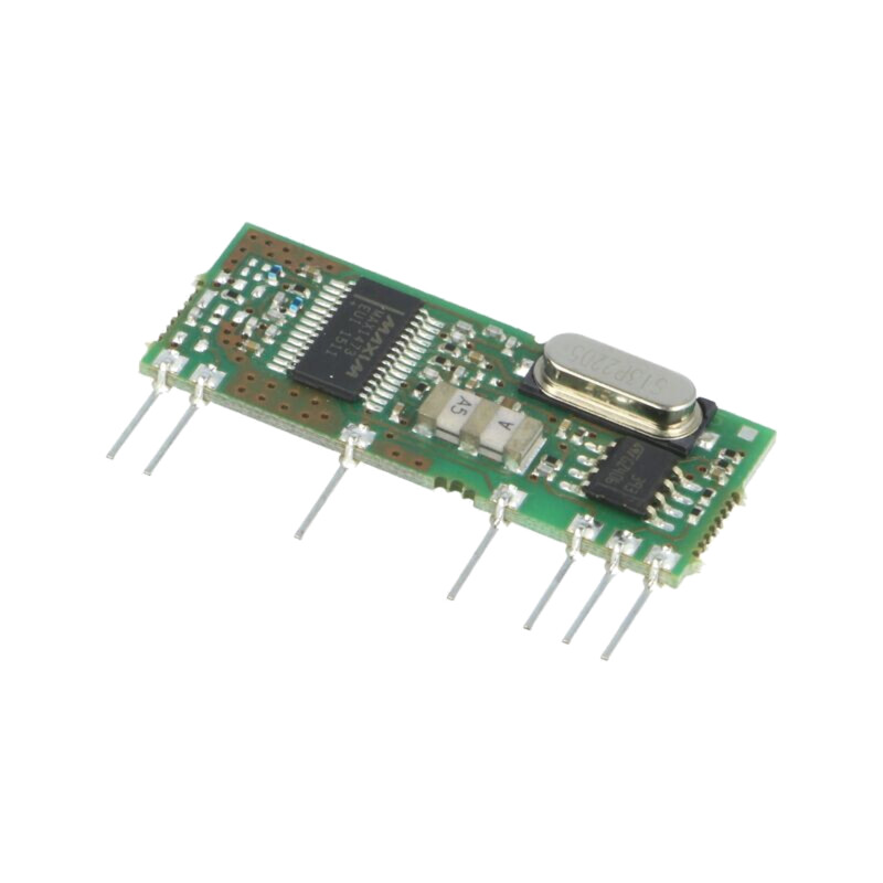 Modul: RF; receptor AM; AM,ASK; 433,92MHz; -114dBm; 5VDC; 7,5mA