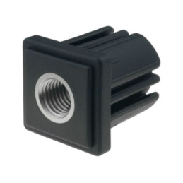 Obturator; pentru fixare picioruşe,pt.profile; H: 43mm; L: 40mm