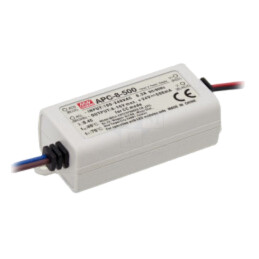 Alimentator: pulsatoriu; LED; 7,7W; 5÷11VDC; 700mA; 90÷264VAC; IP42