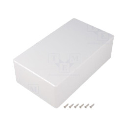 Carcasă: universală; X: 110mm; Y: 191mm; Z: 61mm; 1591S; ABS; gri; IP54