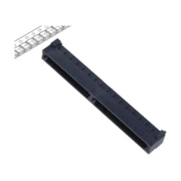 Conector: PCB-PCB; mamă; PIN: 120; 0,8mm; HSEC8; aurit; SMT; soclu