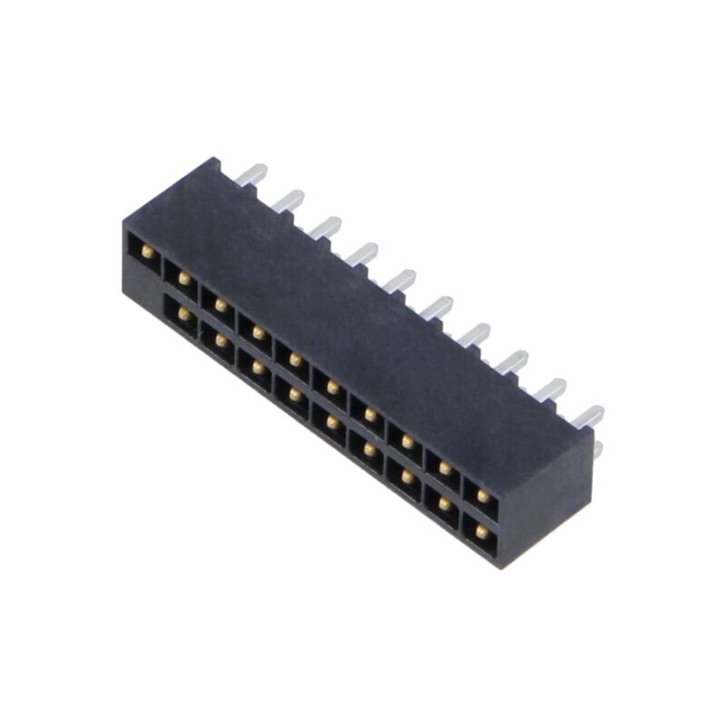 Conector: PCB-cablu/PCB; soclu; miniMATE; tată; PIN: 19; drept; THT