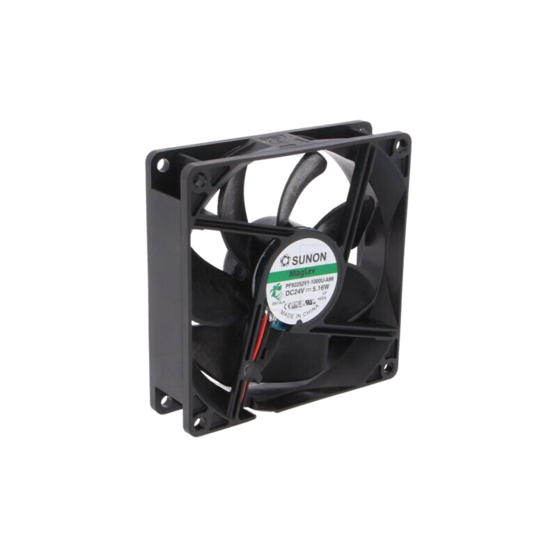 Ventilator: DC; axial; 24VDC; 92x92x25mm; 126,75m3/h; 45,5dBA; Vapo