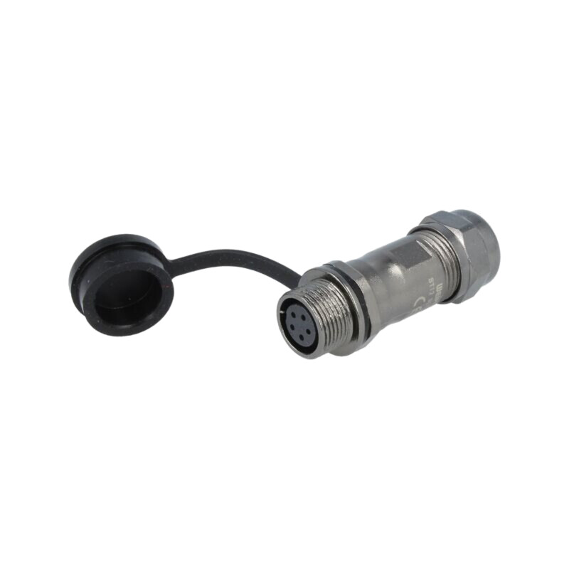 Mufă; ST12; mamă; PIN: 5; IP67; 5÷8mm; 5A; lipire; pe cablu; 180V