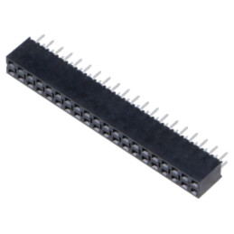 Conector: şiruri pini; soclu; tată; PIN: 40; drept; 2,54mm; THT; 2x20