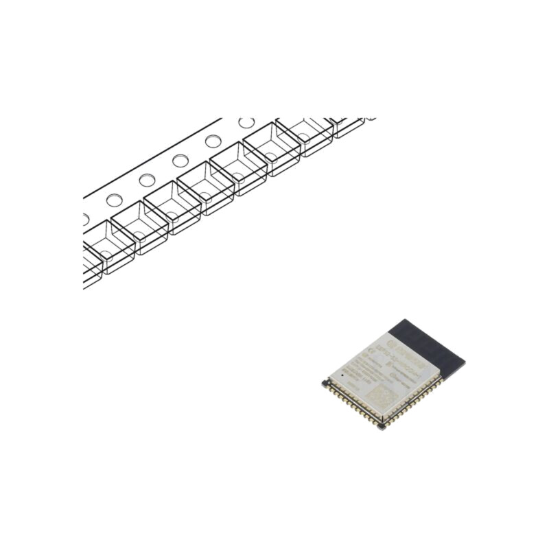 Modul: IoT; Bluetooth Low Energy,WiFi; PCB; IEEE 802.11b/g/n