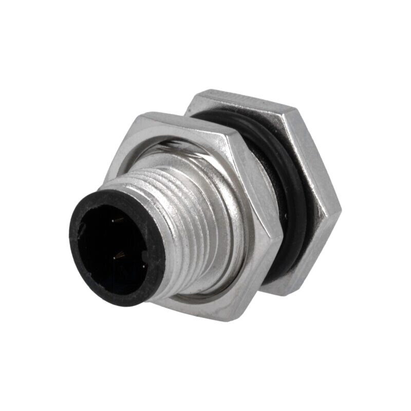Conector: M12; soclu; PIN: 4; tată; cod A-DeviceNet / CANopen; THT