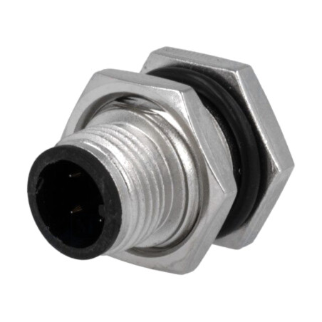 Conector: M12; soclu; PIN: 4; tată; cod A-DeviceNet / CANopen; THT