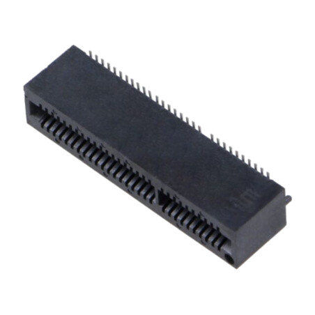 Conector: de margine; PIN: 60; 1mm; aurit; SMT; pentru PCB