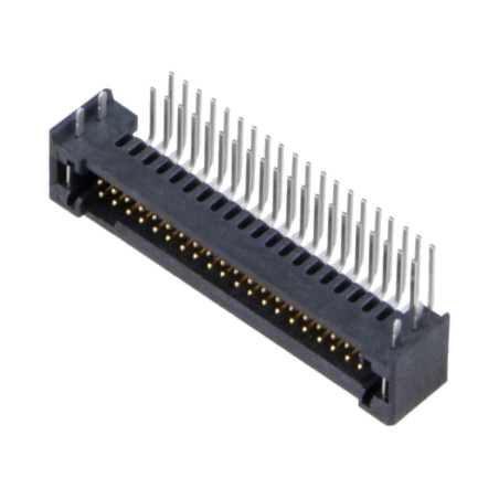 Conector: PCB-PCB; tată; PIN: 40; 1,27mm; TFM; aurit; THT; soclu; 3,7A