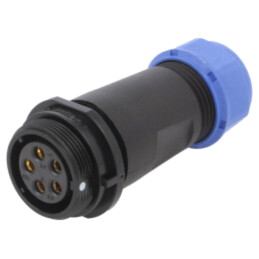 Mufă; SP21; mamă; PIN: 5; IP68; 7÷12mm; 10A; terminal cu şurub; 500V