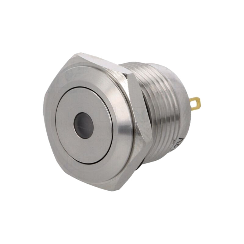 Comutator: anti-vandalism; Poz: 2; SPST-NO; 2A/36VDC; IP65; Ø16mm Comutator: anti-vandalism; Poz: 2; SPST-NO; 2A/36VDC; IP65; Ø16mm