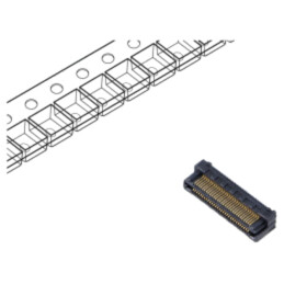 Conector: PCB-PCB; hermafrodit; PIN: 60; 0,5mm; LSHM; aurit; SMT