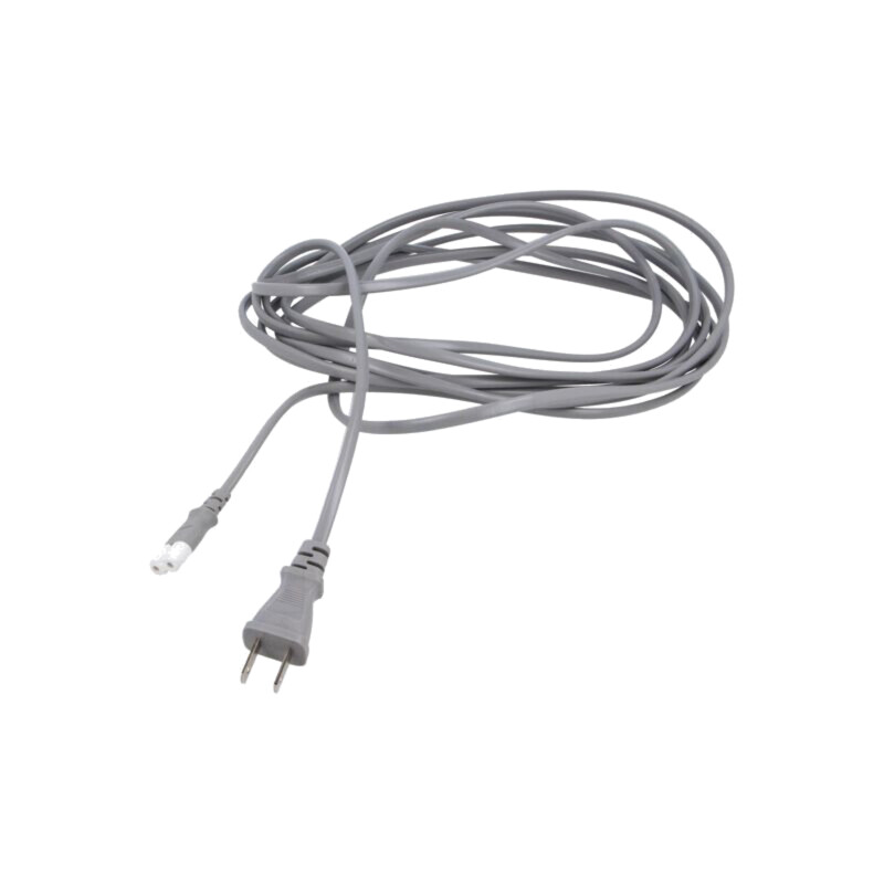 Cablu; 2x0,75mm2; IEC C7 mamă,JIS 8303 mufă; PVC; 5m; gri; 7A; 125V Cablu; 2x0,75mm2; IEC C7 mamă,JIS 8303 mufă; PVC; 5m; gri; 7A; 125V