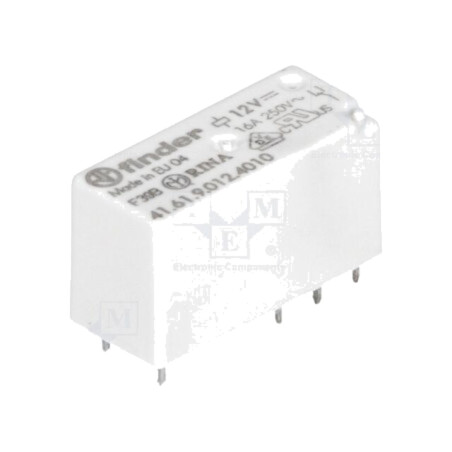 Releu: electromagnetic; SPDT; Ubobină: 12VDC; 30A; 16A/250VAC; PCB