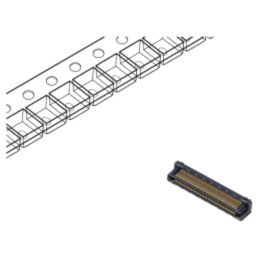 Conector: PCB-PCB; hermafrodit; PIN: 80; 0,5mm; LSHM; aurit; SMT