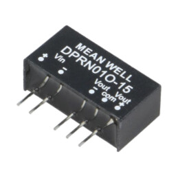 Convertor: DC/DC; 1W; Uintr: 45,6÷52,8VDC; Uieş: 15VDC; Iieş: 0÷34mA