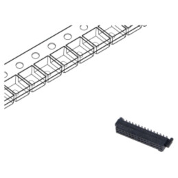 Conector: PCB-PCB; mamă; PIN: 30; 1,27mm; SFM; argintat selectiv