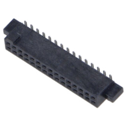 Conector: PCB-PCB; mamă; PIN: 30; 1,27mm; SFM; argintat selectiv