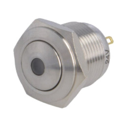 Comutator: anti-vandalism; Poz: 2; SPST-NO; 2A/36VDC; IP65; galben