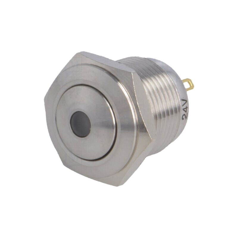 Comutator: anti-vandalism; Poz: 2; SPST-NO; 2A/36VDC; IP65; galben