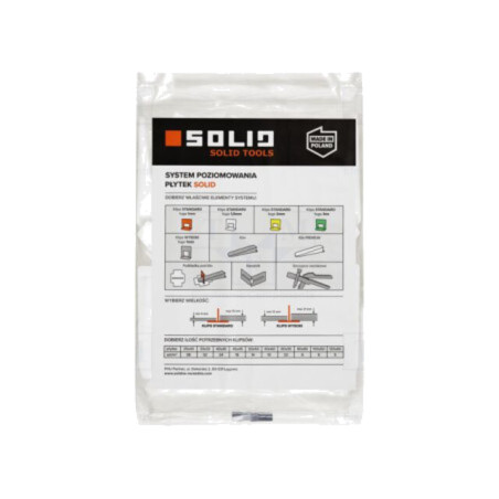 Mounting wedge; the tile leveling system; PREMIUM; 50pcs.