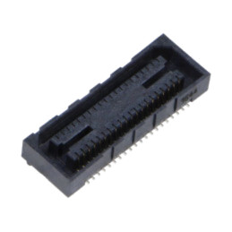 Conector: PCB-PCB; tată; PIN: 40; 0,8mm; BSE; aurit; SMT; soclu; 2A
