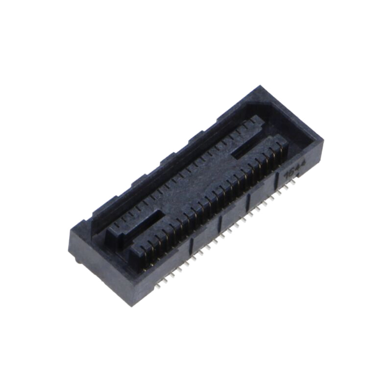 Conector: PCB-PCB; tată; PIN: 40; 0,8mm; BSE; aurit; SMT; soclu; 2A Conector: PCB-PCB; tată; PIN: 40; 0,8mm; BSE; aurit; SMT; soclu; 2A