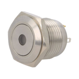 Comutator: anti-vandalism; Poz: 2; SPST-NO; 2A/36VDC; IP65; galben
