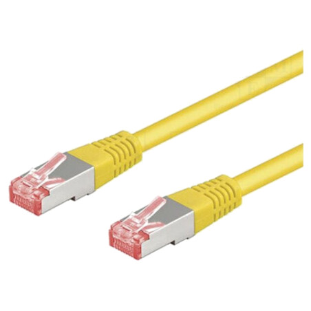 Patch cord; S/FTP; 6; litat; Cu; LSZH; galben; 7,5m; 28AWG