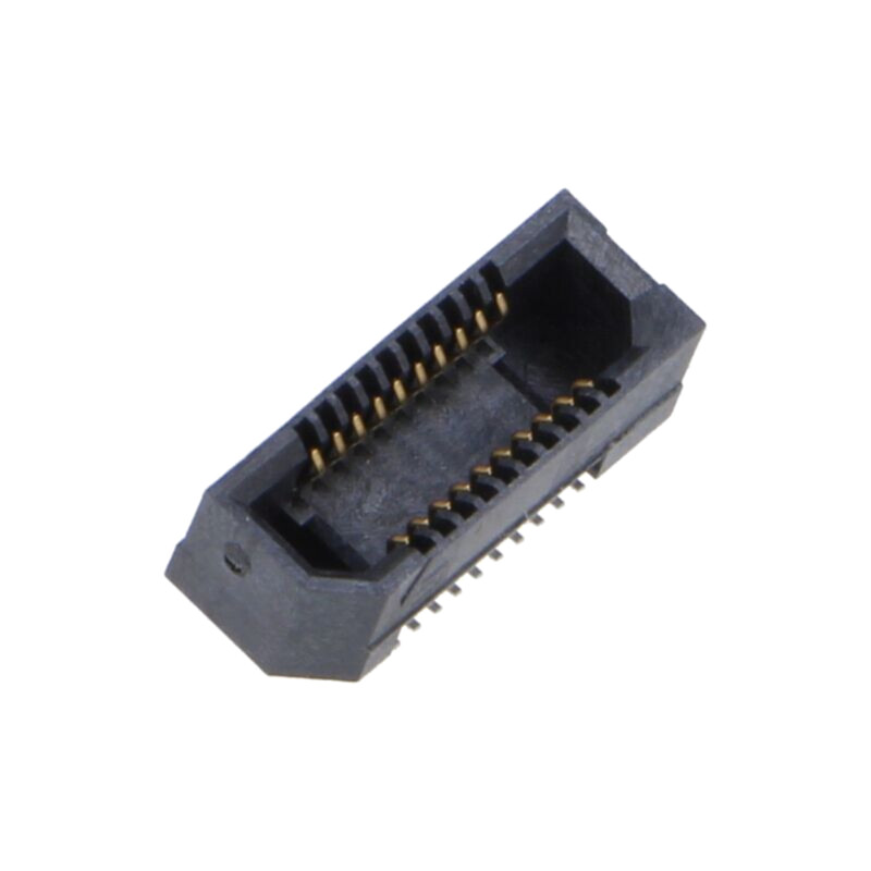 Conector: PCB-PCB; mamă; PIN: 20; 0,8mm; ERF8; aurit; SMT; soclu; 1,4A