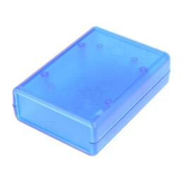Carcasă: cu panou; 1593; X: 66mm; Y: 92mm; Z: 28mm; ABS