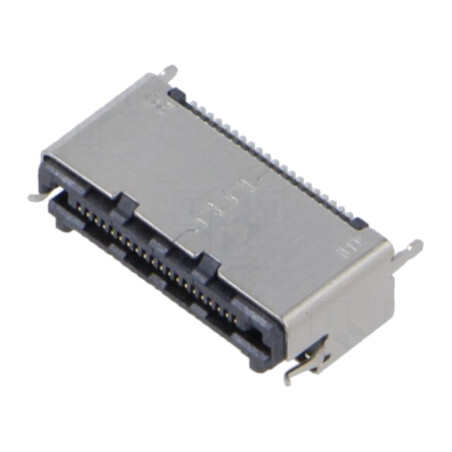 Conector: PCB-PCB; hermafrodit; PIN: 40; 0,5mm; LSHM; aurit; SMT
